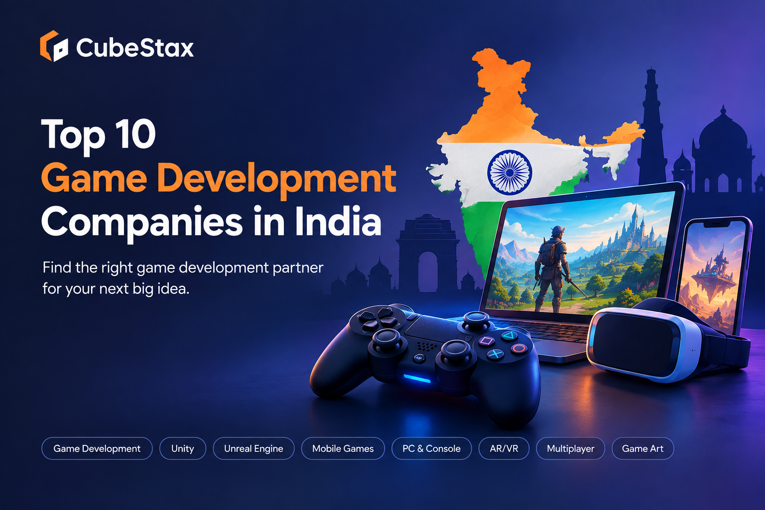 Top 10 Game Development Companies in India in 2026